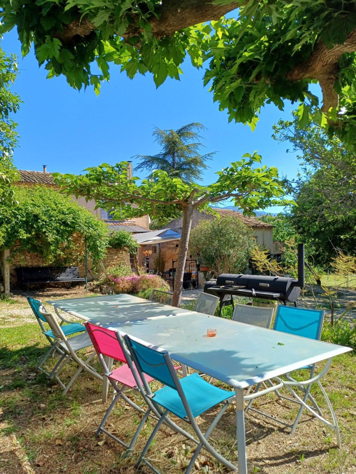 La Ferme D'Andrea 3 Chambres Piscine Privee Climatisation A 3Min A Pied Du Centre Lourmarin Luaran gambar